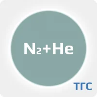 Техническая газовая смесь : Азот 5.0 (N2)5 %+ Гелий 6.0 (He) 95%. в баллоне 40 л. 100 бар.