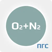 ПГС ГСО 1 разряд Кислород (О2) 71,04 % в азоте в стальном баллоне вентиль латунь